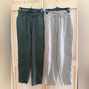 A New Day Target women’s Drawstring Pants in Olive & Khaki